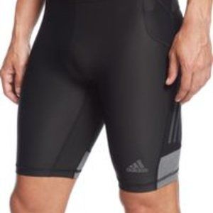 Men’s Black Adidas Supernova Compression Shorts